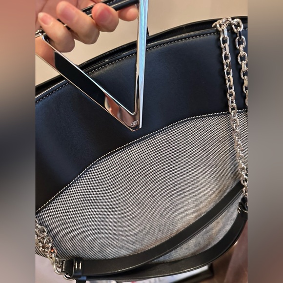 NEW - Roger Vivier canvas shoulder Bag - Picture 6 of 16